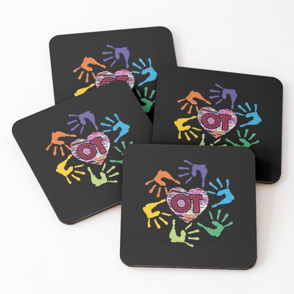 Item preview, Cute OT Hands Occupational Therapy Therapist Meaningful Gift designed and sold by Dressed For  Duty.