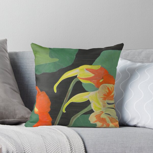 Aperçu de l'œuvre "Dans le patch Nasturtium" créée et vendue par Julie Gilmore.