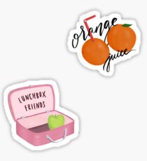 orange juice Sticker