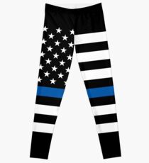 Thin Blue Line Leggings