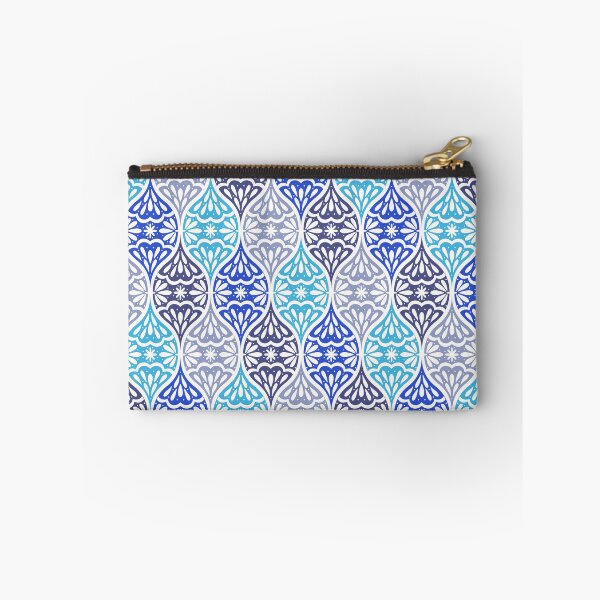 Item preview, Ornamental ogee pattern in blue designed and sold by HannaPaulina.