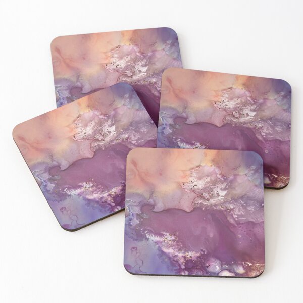 Item preview, Peachy Keen Alcohol Ink Artwork designed and sold by belindagillies.