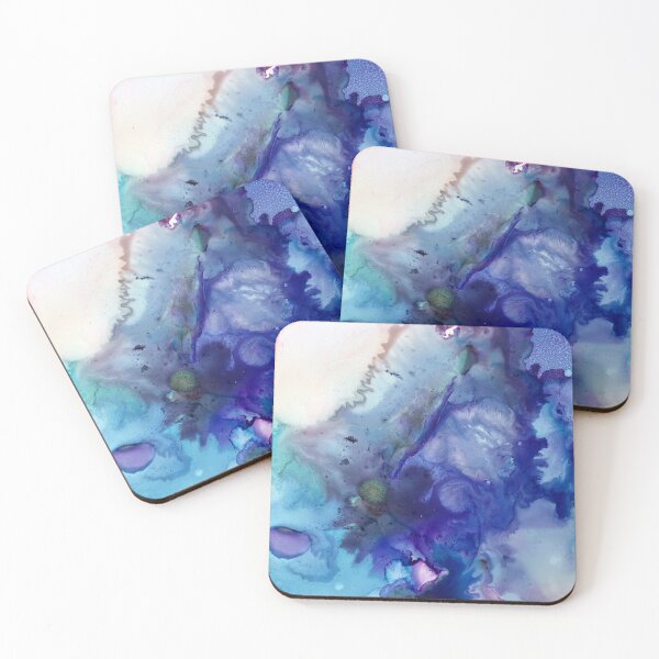 Item preview, 'Cobalt' Alcohol Ink Artwork designed and sold by belindagillies.