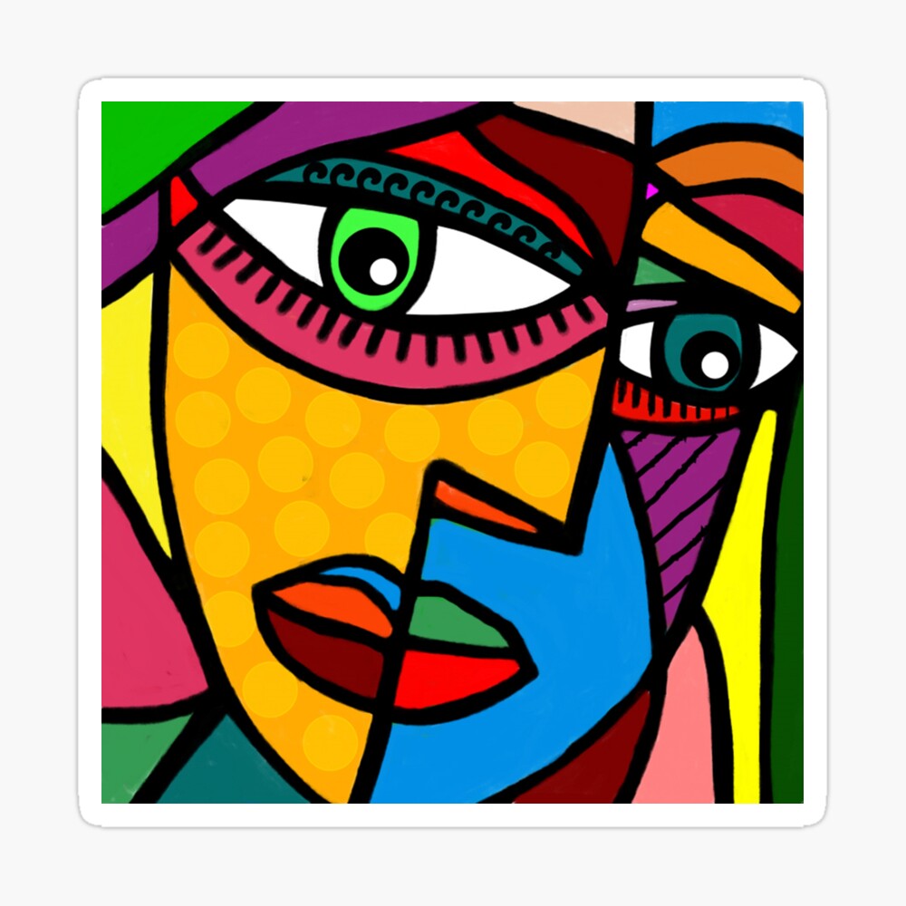 picasso abstract face painting