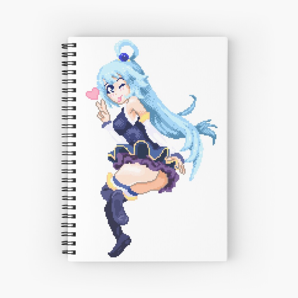 Pixel Art Aqua from Konosuba Pixel Art Aqua from Konosuba