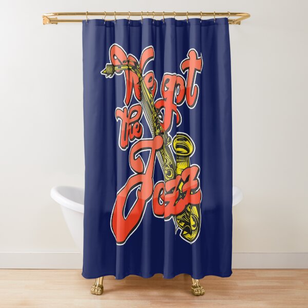 We Got The Jazz Shower Curtain