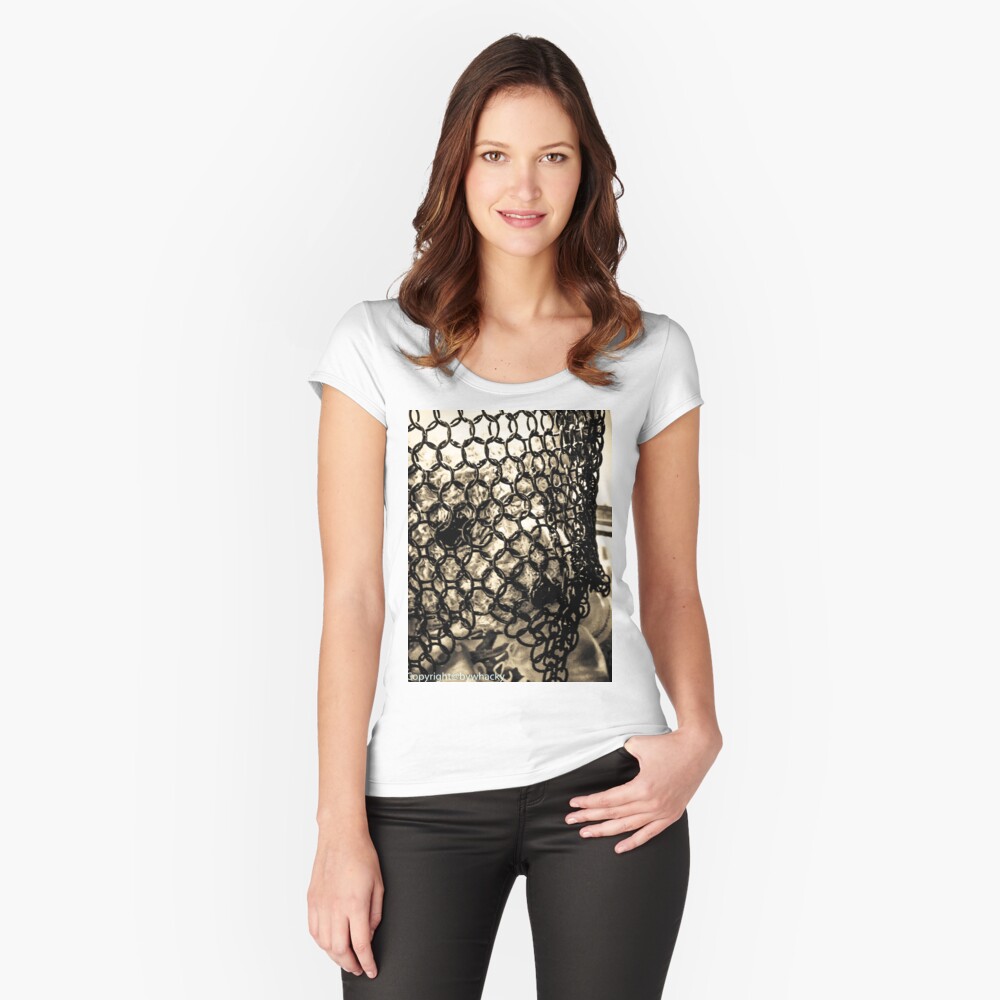 Item preview, Fitted Scoop T-Shirt designed and sold by bywhacky.