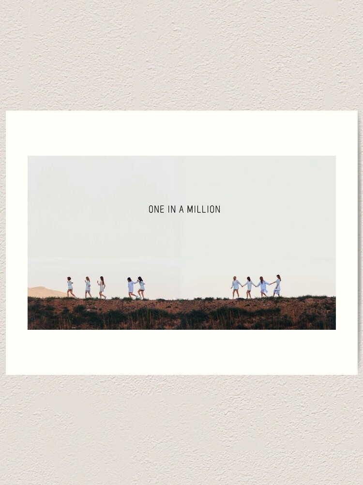 Twice One In A Million Art Print By Tryndablade Redbubble