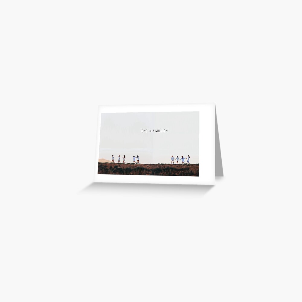 Twice One In A Million Postcard By Tryndablade Redbubble