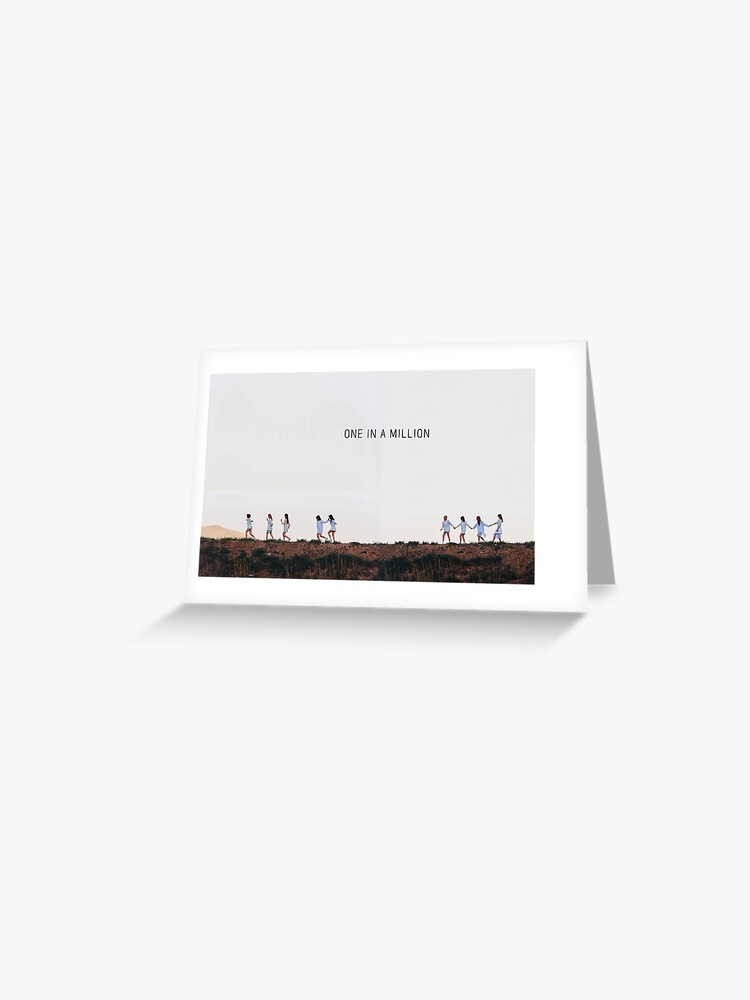 Twice One In A Million Greeting Card For Sale By Tryndablade Redbubble