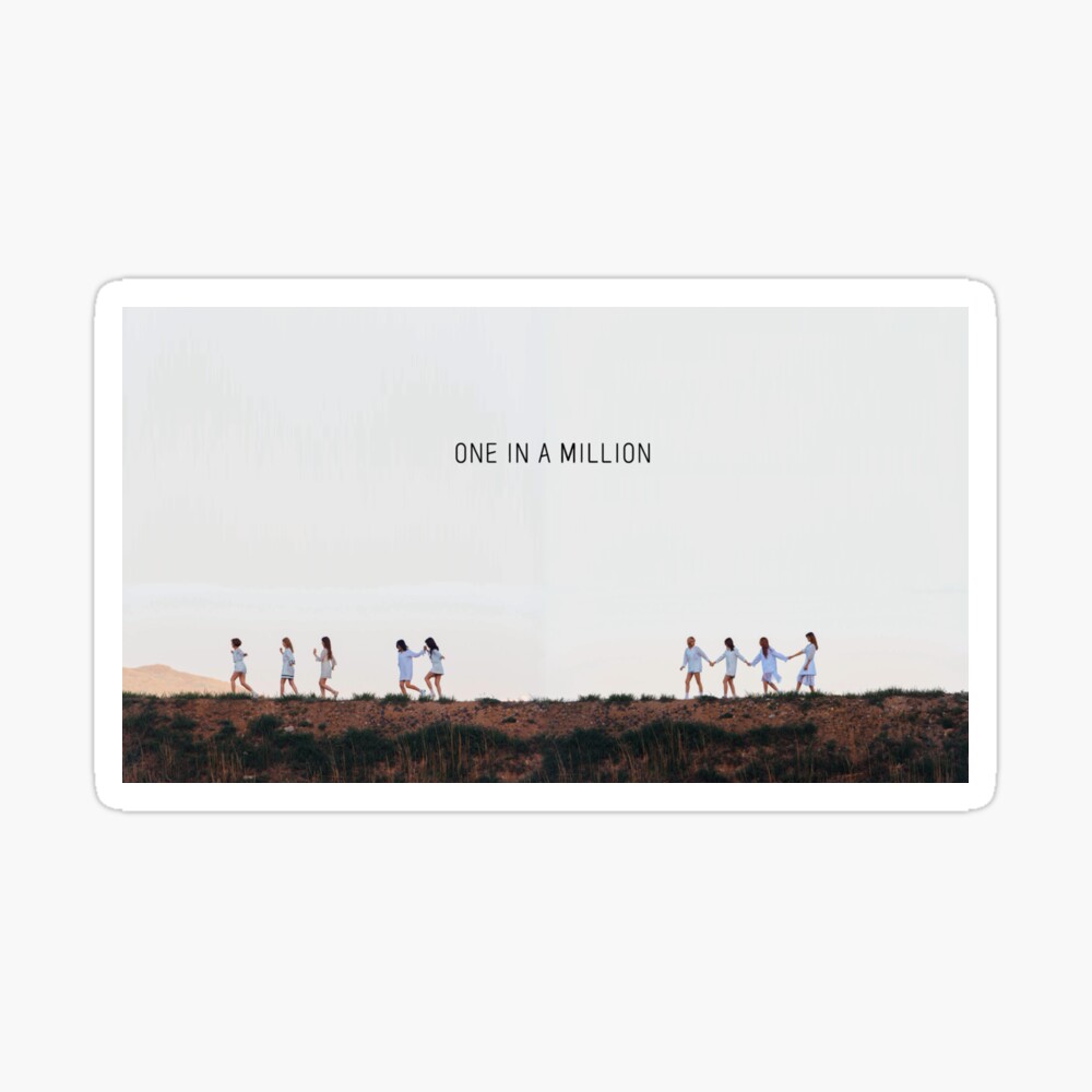 Twice One In A Million Poster By Tryndablade Redbubble