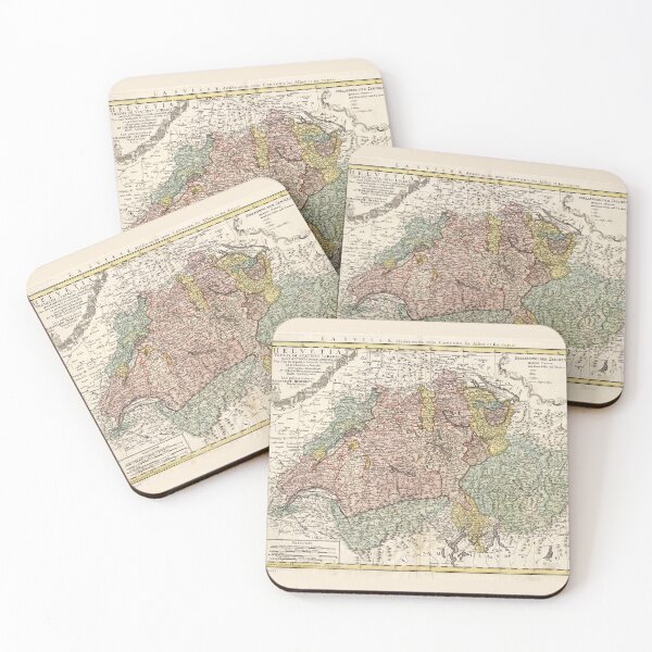 Item preview, Helvetia Tredecim Statibus Liberis (Switzerland Map 1751) designed and sold by allhistory.