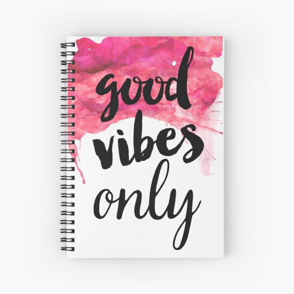 Good Vibes Spiral Notebook