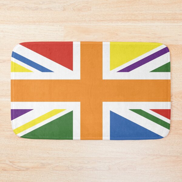 Item preview, LGBTQ+ RAINBOW PRIDE UK FLAG (UNION JACK) - RAINBOW PRIDE FLAG designed and sold by Clifford Hayes.