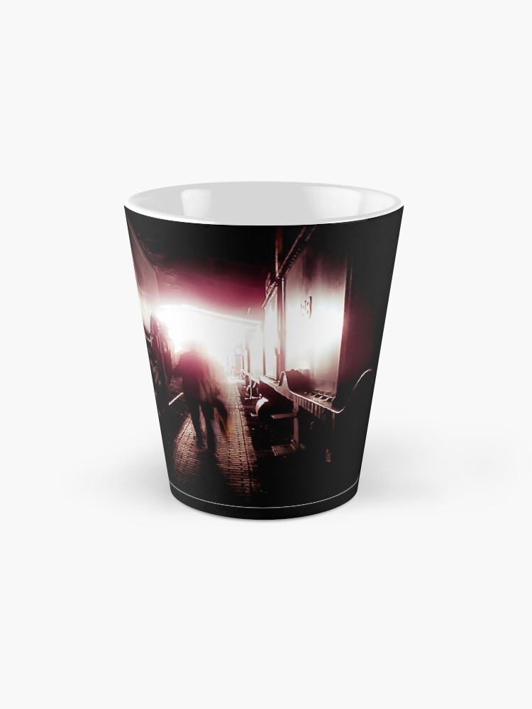 Alternate view of Train shed Ghost Mug