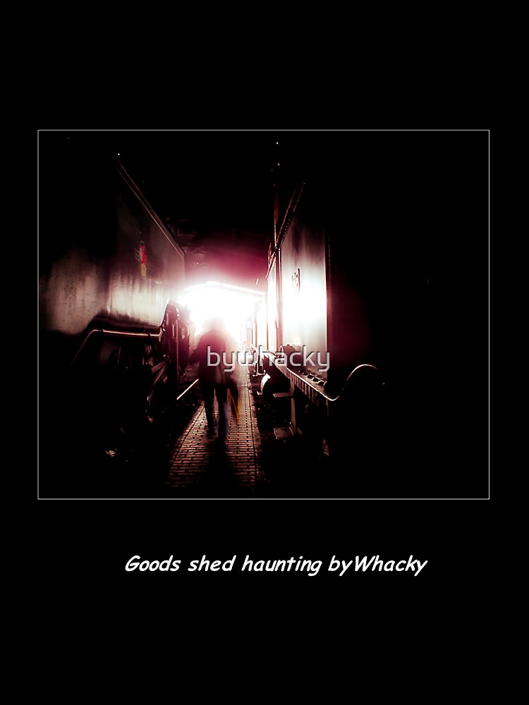 Thumbnail 7 of 7, Oversized T-Shirt, Train shed Ghost designed and sold by bywhacky.