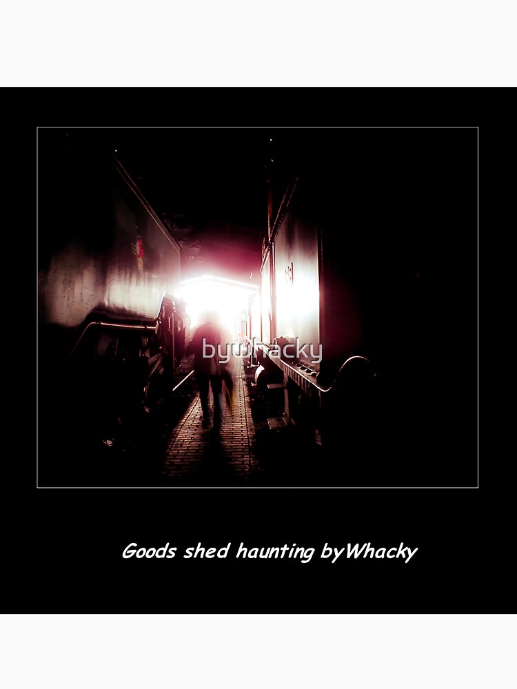 Thumbnail 7 of 7, Classic T-Shirt, Train shed Ghost designed and sold by bywhacky.