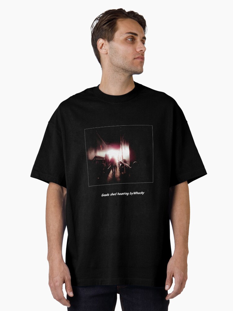 Thumbnail 2 of 7, Oversized T-Shirt, Train shed Ghost designed and sold by bywhacky.