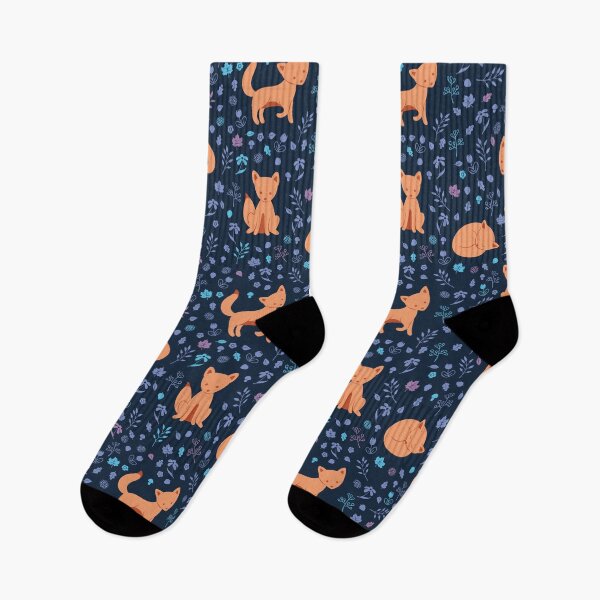Item preview, Pattern with foxes designed and sold by Domska.