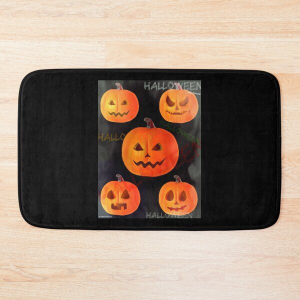 Item preview, The 5 Pumpkin Faces - Halloween theme design designed and sold by kash2dawizzle.