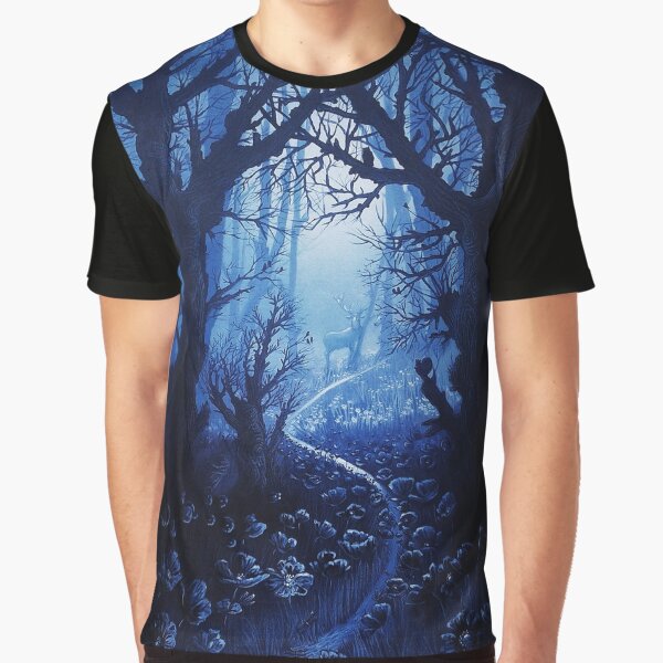 Woodland Stream Gathering Graphic T-Shirt