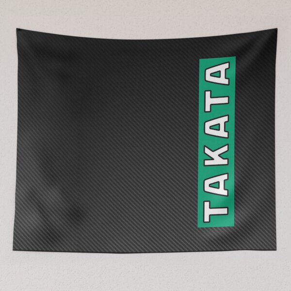 Item preview, Takata Logo Carbon Fiber – JDM Racing Harness Brand, Carbon Fiber Style, Motorsport Performance Design designed and sold by Road To Track.