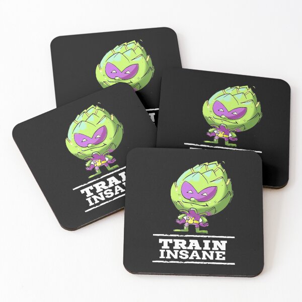 Item preview, Train Insane Artichoke Alien Workout Bodybuilding Planet 9 designed and sold by ProjectX23.