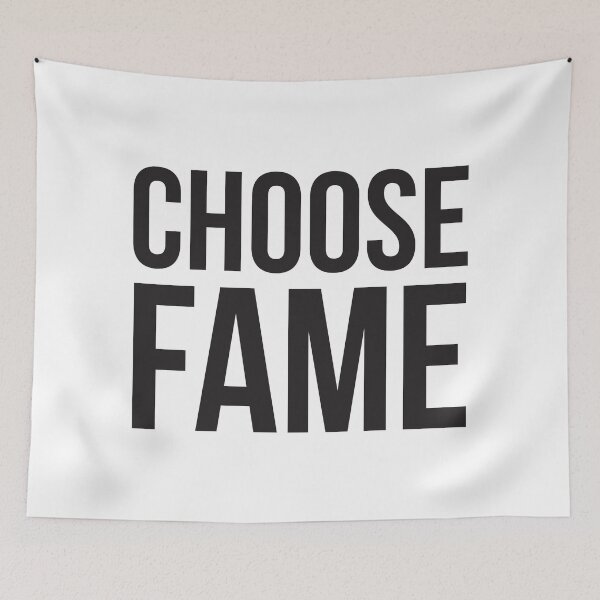 Item preview, Choose Fame - 80's parody designed and sold by knappidesign.