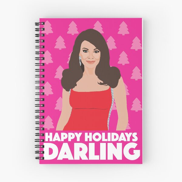 Item preview, LISA VANDERPUMP  |  Happy Holidays Darling  |  RHOBH (Real Housewives of Beverly Hills)  |  Christmas designed and sold by TheBoyHeroine.
