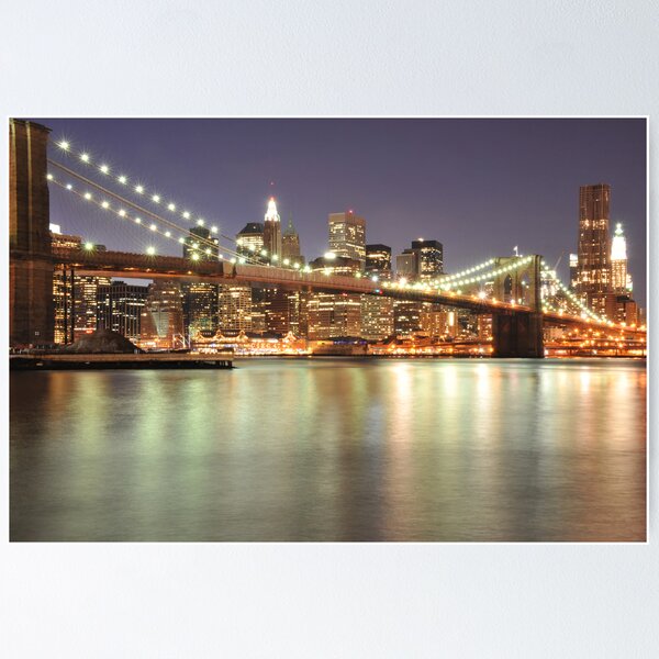 Item preview, Brooklyn Bridge and Lower Manhattan designed and sold by Shutter and Smile Photography.