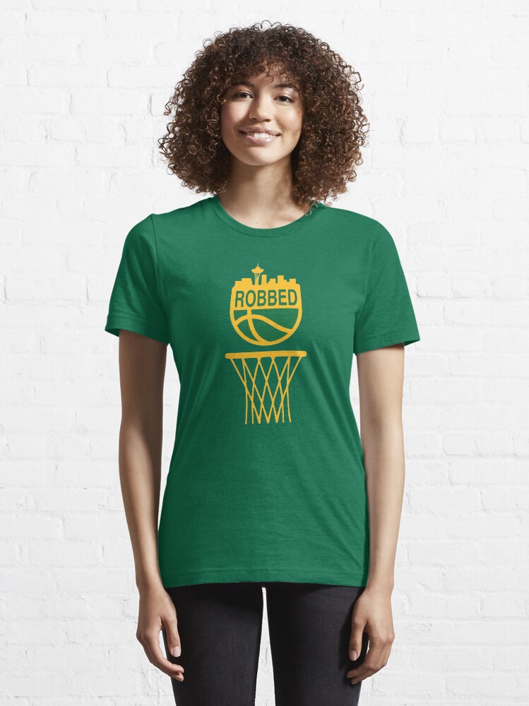 Seattle Basketball ROBBED Essential T-Shirt for Sale by getpressedshirt