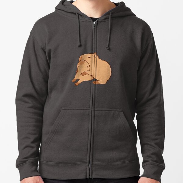 Capybaras umarmen Kapuzenjacke
