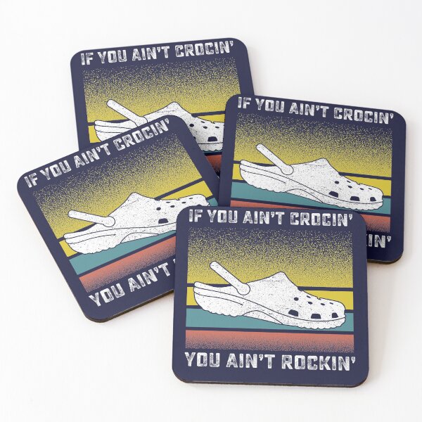 Item preview, If You Ain't Crocin' You Ain't Rockin' Gift designed and sold by Dolphin Graphic.
