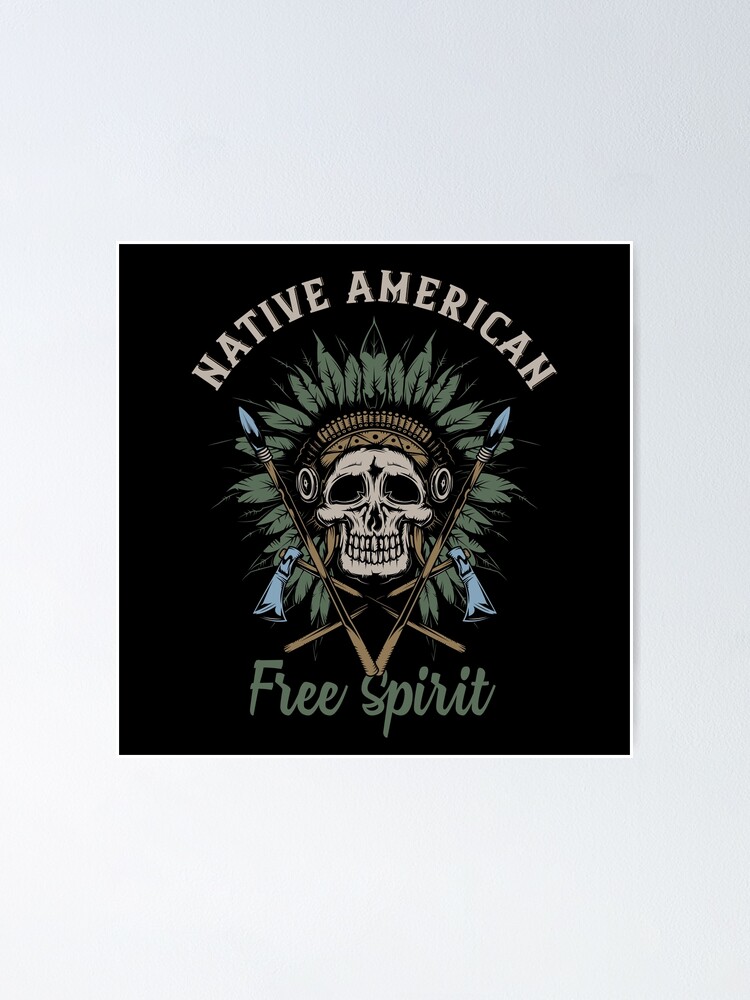 Native american vector t-shirt design - Buy t-shirt designs
