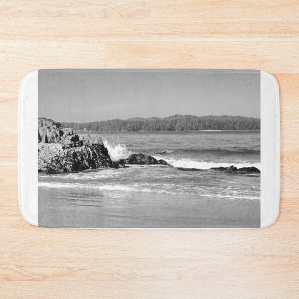 Item preview, Beach scape in B&W designed and sold by AnnDixon.