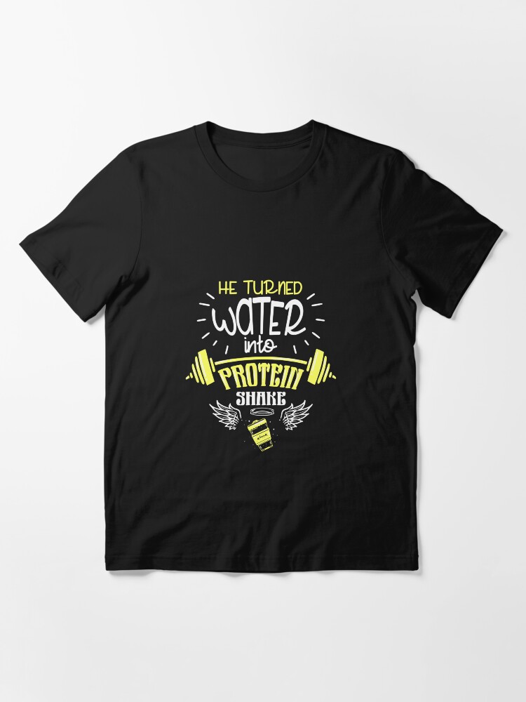 Alternative Ansicht von Workout Protein Shake Essential T-Shirt