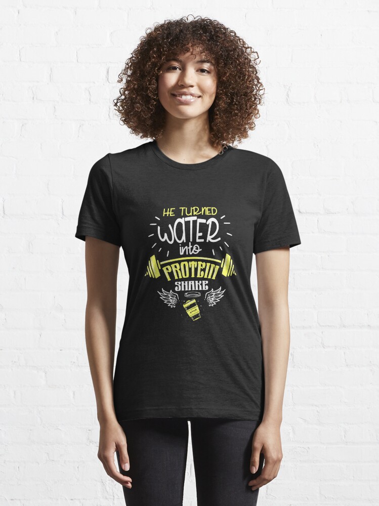 Alternative Ansicht von Workout Protein Shake Essential T-Shirt