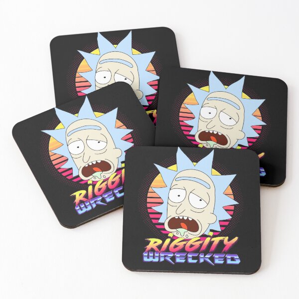 Riggity Wrecked! Coasters (Set of 4)