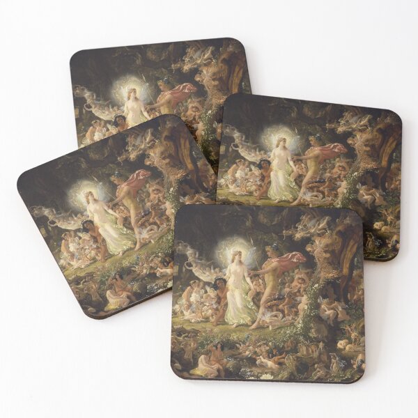 Item preview, The Quarrel of Oberon and Titania - Joseph Noel Paton designed and sold by themasters.