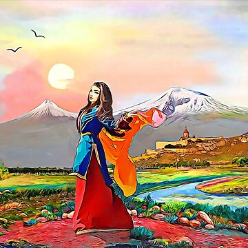 Artwork thumbnail, Colors of Armenia Հայաստանի գույները by doniainart