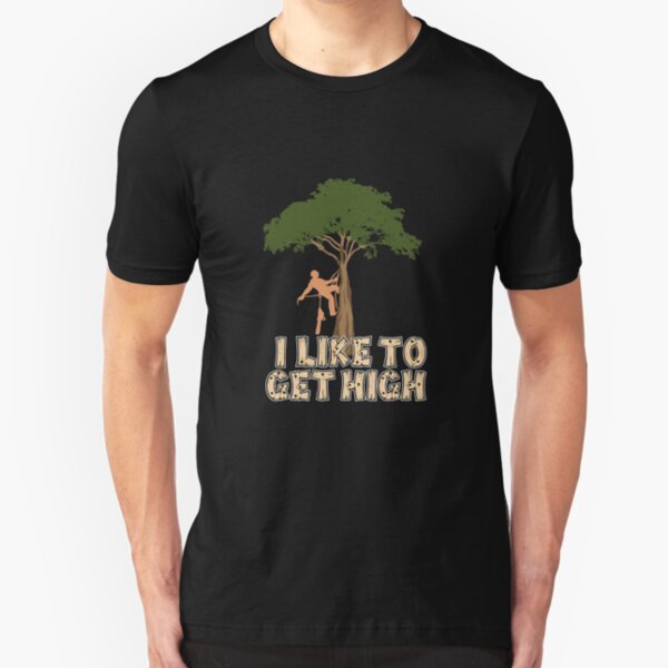 Arborist Pun Tree Surgeon Chainsaw Lumberjack Slim Fit T-Shirt