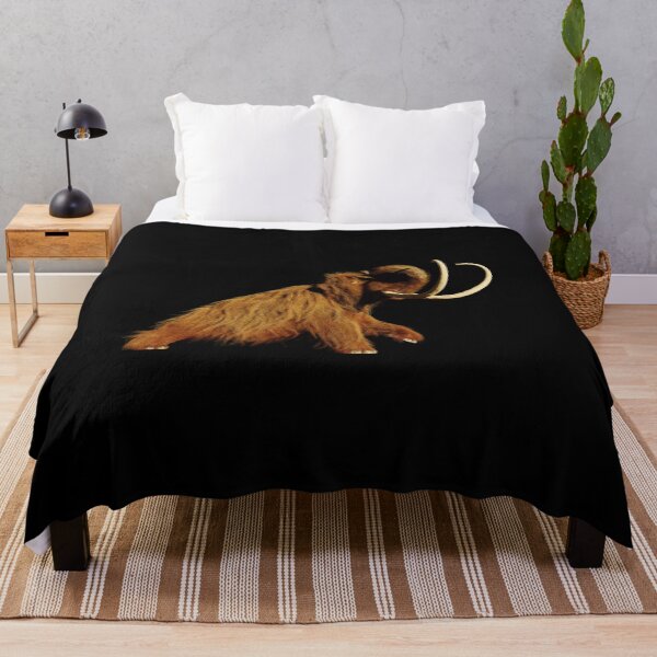 Item preview, woolly mammoth, walking prehistoric mammal designed and sold by DottedYeti.
