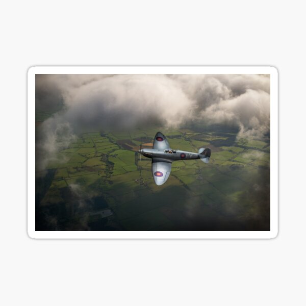 Vista previa del artículo con la obra «Foto reconocimiento Spitfire», diseñado y vendido por Flight Artworks.