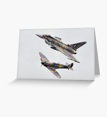 Spitfire Typhoon Greeting Card