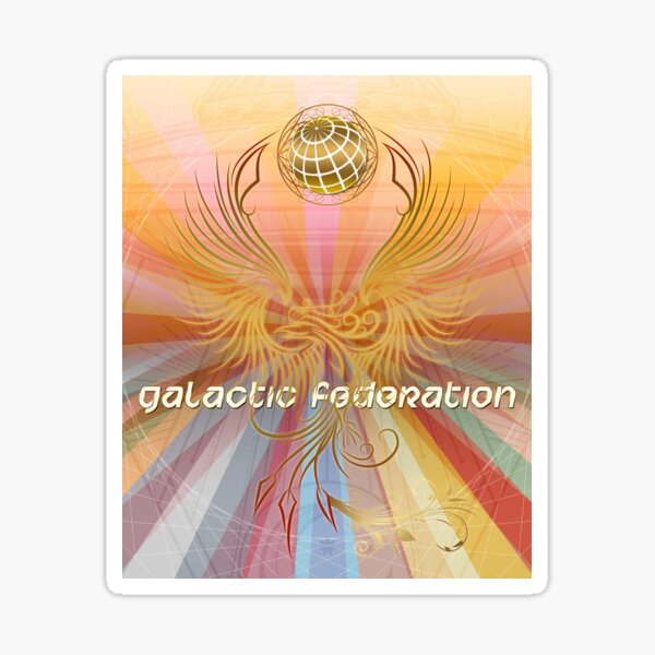Galactic Federation of Light - The Golden Surrender Sticker