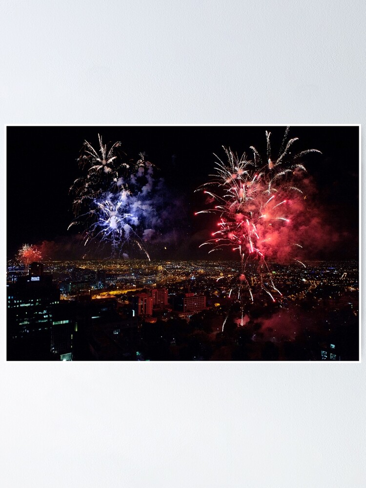 Alternate view of Dazzling Fireworks II Poster