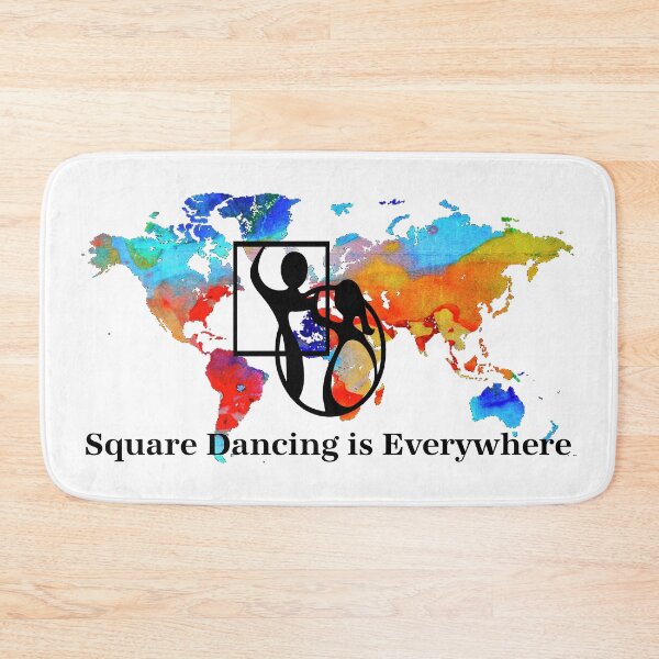 Item preview, SQD Everywhere designed and sold by Square Dancing Gifts & Merchandise.