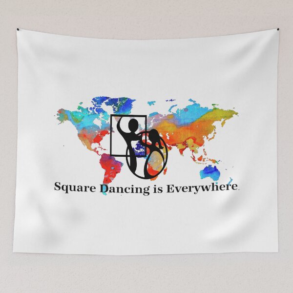 Item preview, SQD Everywhere designed and sold by Square Dancing Gifts & Merchandise.