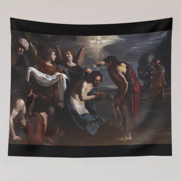 Item preview, Emilio Savonanzi - Baptism of Christ - Circa 1630 designed and sold by CrankyOldDude.