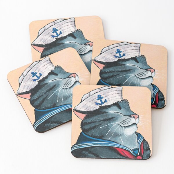 Item preview, Sailor Cat designed and sold by LisaMarieArt & Illustration.